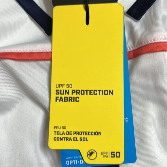 Callaway Women's Color Block Sleeveless Golf Polo Shirt - Picture 4 of 5